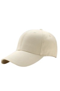 SKBC020 baseball cap short brim solid color cap cotton baseball cap baseball cap supplier back view